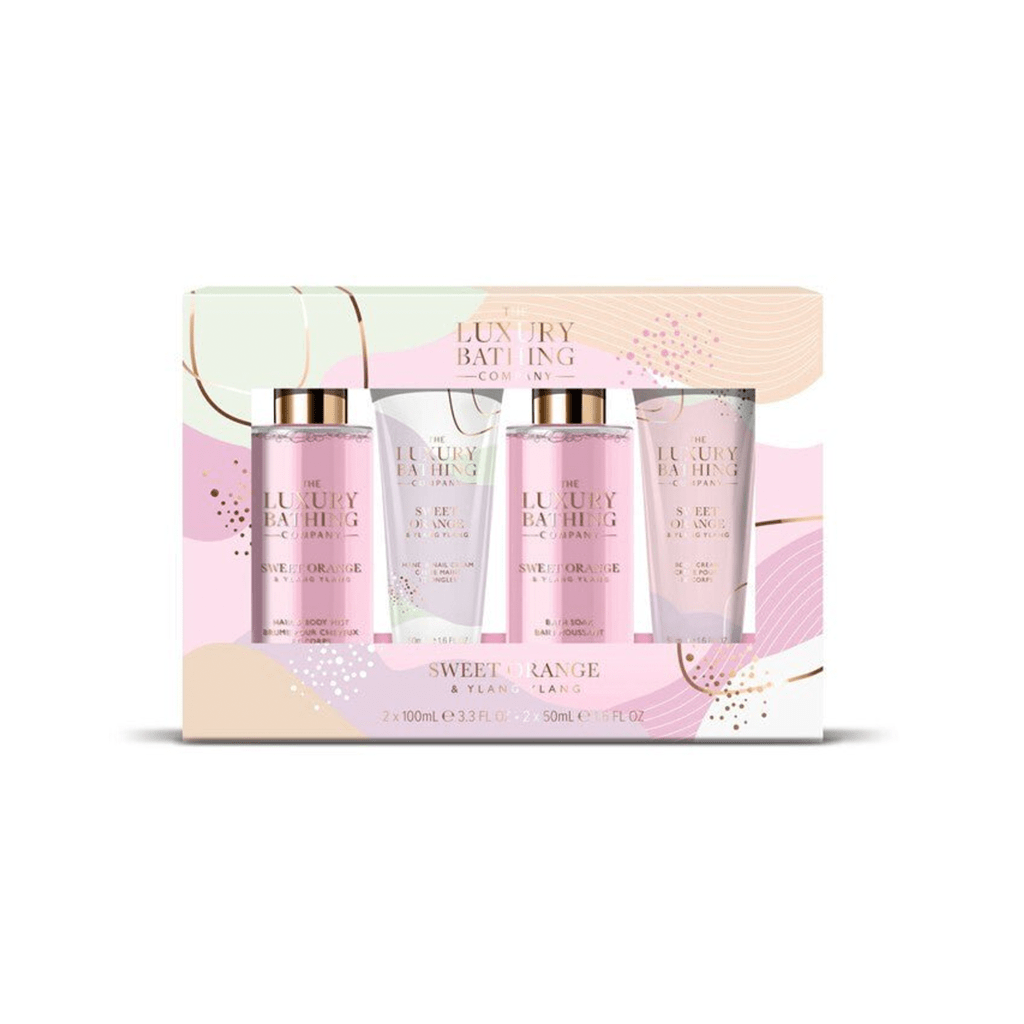 The Luxury Bathing Company Sweet Orange & Ylang Ylang All In One Gift Set - Swanery