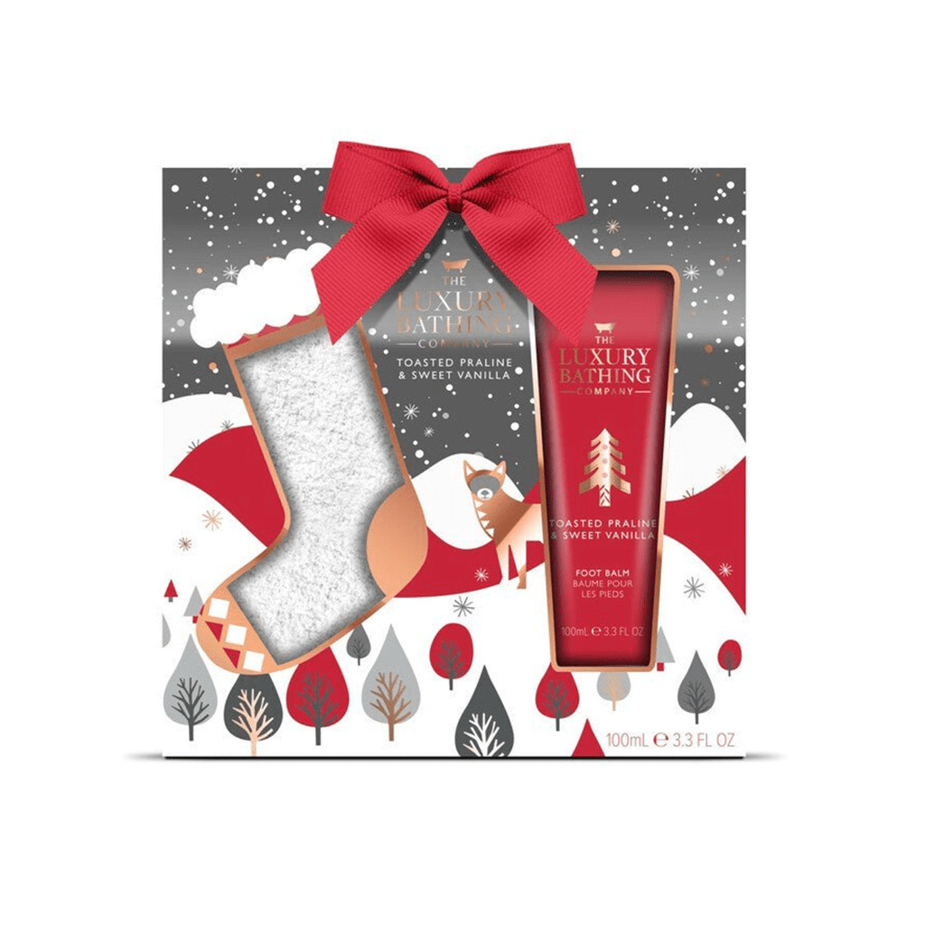 The Luxury Bathing Company Toasted Praline & Sweet Vanilla Cosy Toes Gift Set - Swanery