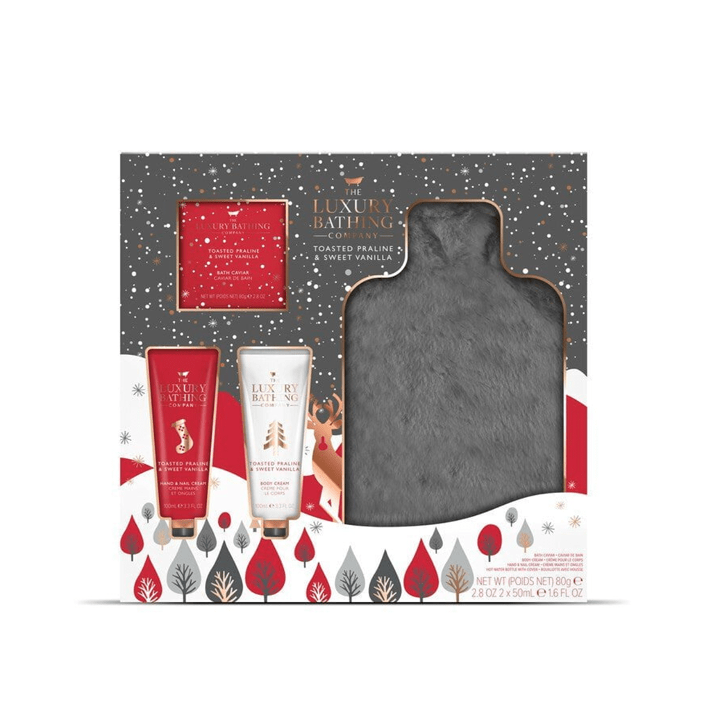 The Luxury Bathing Company Toasted Praline & Sweet Vanilla Snuggly Gift Set - Swanery