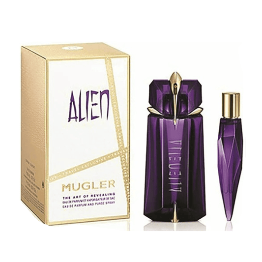 Thierry Mugler Alien Eau de Parfum Refillable Women's Gift Set Spray (90ml) with 10ml EDP - Swanery