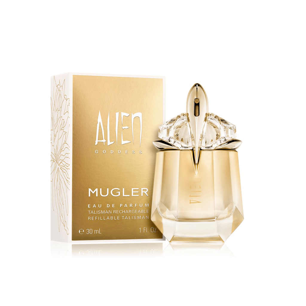 Thierry Mugler Alien Goddess Eau de Parfum Refillable Women's Perfume Spray (30ml, 60ml, 90ml, 100ml Refillable Talisman) - Swanery