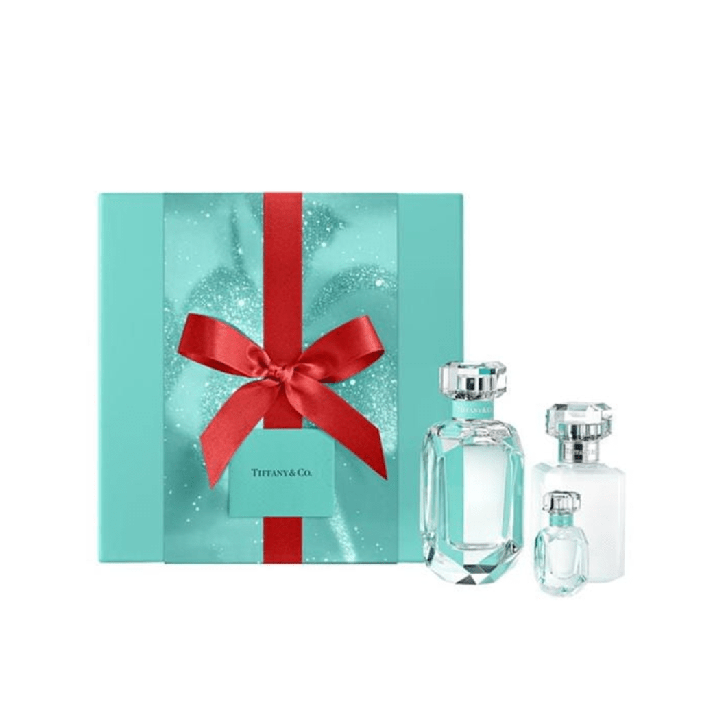 Tiffany & Co Eau de Parfum Women's Perfume Gift Set Spray (75ml) with Shower Gel & Mini - Swanery