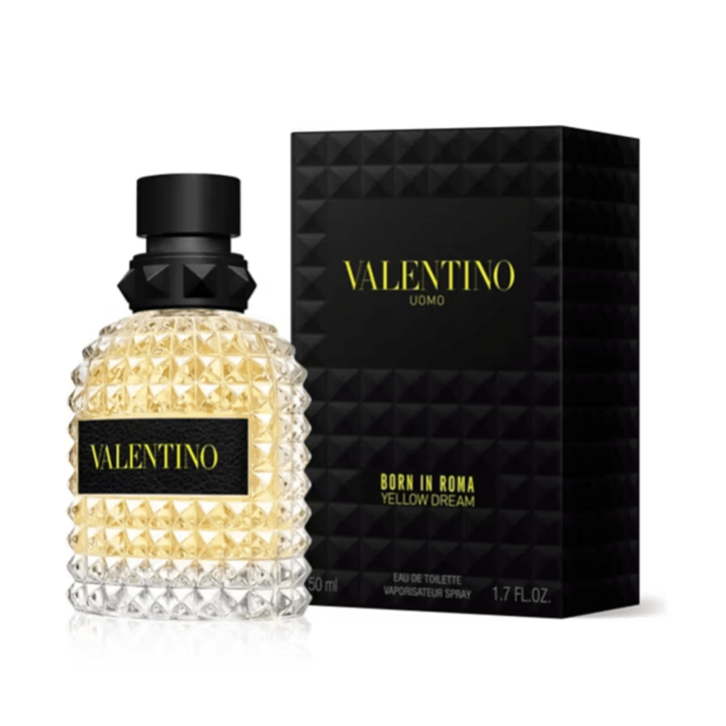 Valentino Uomo Born in Roma Yellow Dream Eau de Toilette Men's Aftershave Spray (50ml) - Swanery