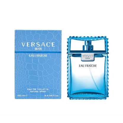 Versace Man Eau Fraiche Eau de Toilette Men's Aftershave Spray (30ml, 50ml, 100ml) - Swanery