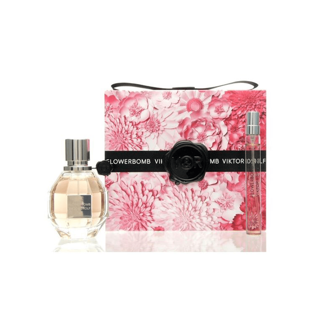 Viktor & Rolf Flowerbomb Eau de Parfum Women's Gift Set Spray (50ml) with 10ml EDP - Swanery