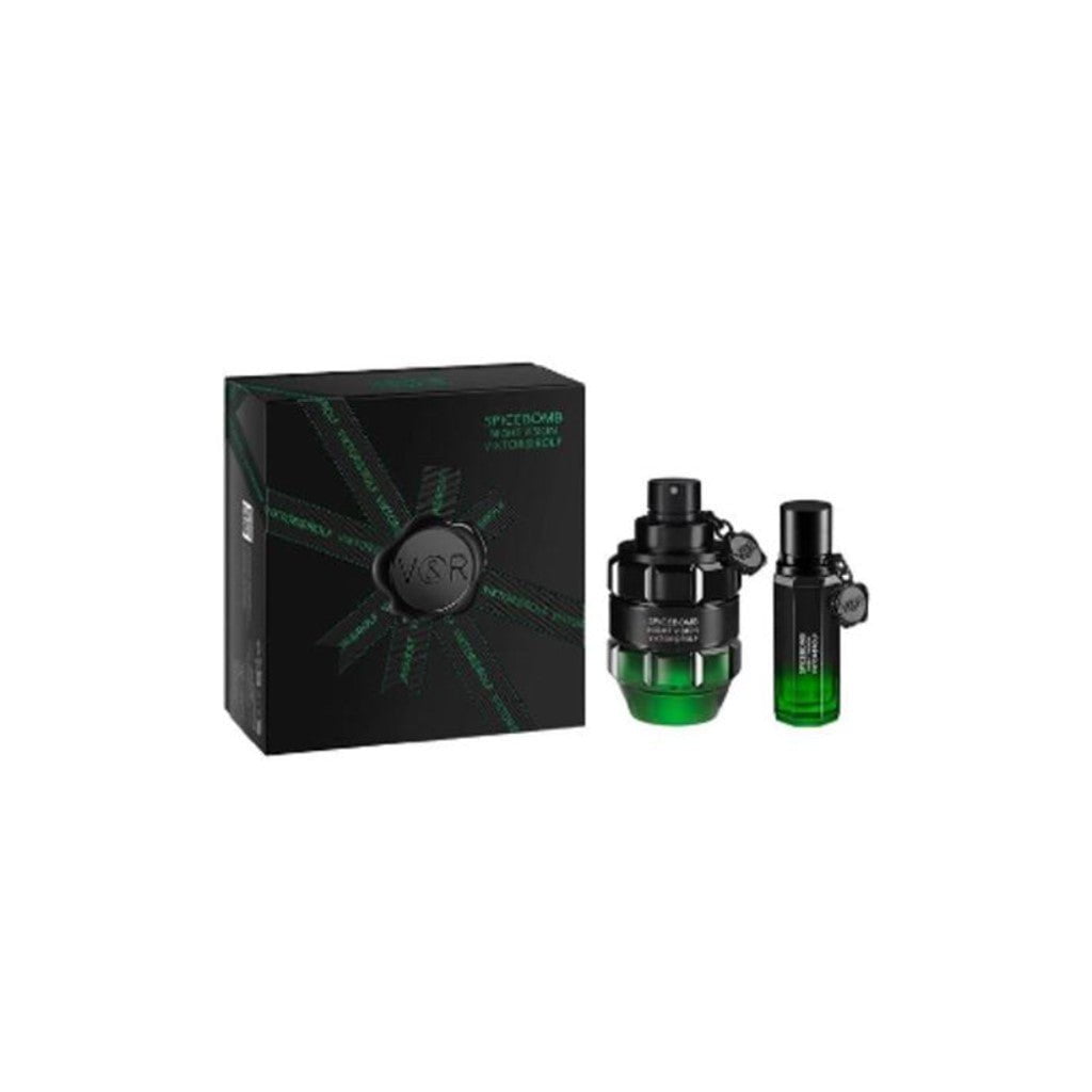 Viktor & Rolf Spicebomb Night Vision Eau de Toilette Men's Aftershave Gift Set (90ml) with 20ml EDT - Swanery