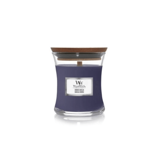 Woodwick Hinoki Dahlia Mini Hourglass Candle - Swanery