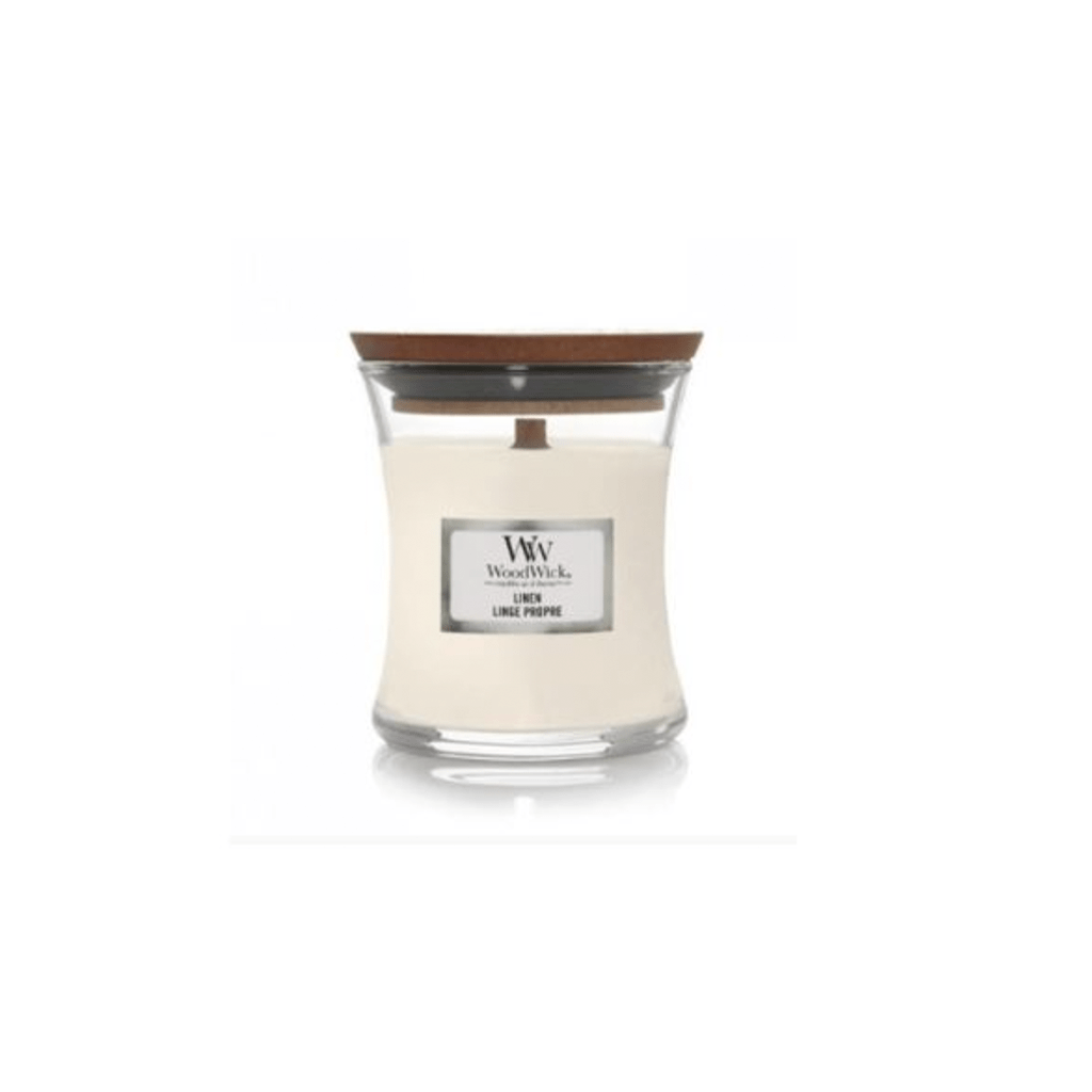 Woodwick Linen Mini Hourglass Candle - Swanery
