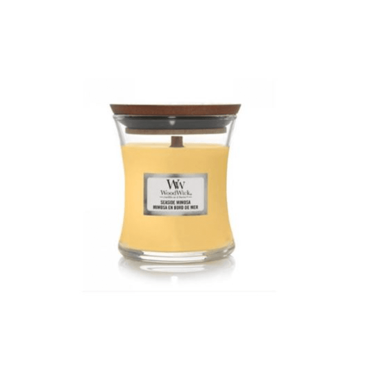 Woodwick Seaside Mimosa Mini Hourglass Candle - Swanery
