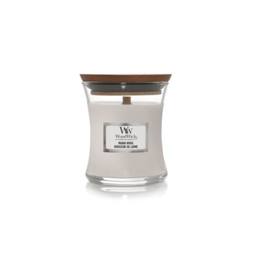 Woodwick Warm Wool Mini Hourglass Candle - Swanery