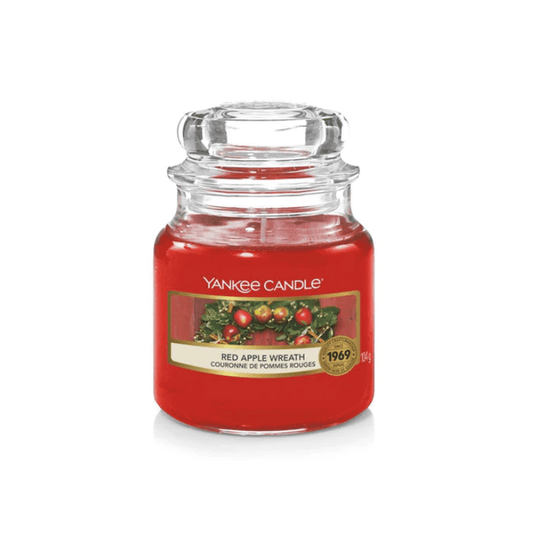 Yankee Candle Red Apple Wreath Original Small Jar Candle - Swanery