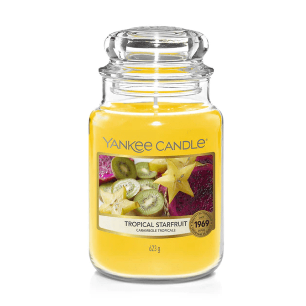 Yankee Candle Tropical Starfruit Original Large Jar Candle - Swanery