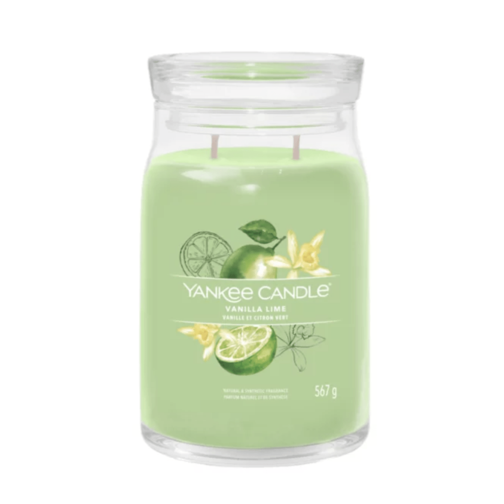 Yankee Candle Vanilla Lime Signature Large Jar Candle - Swanery