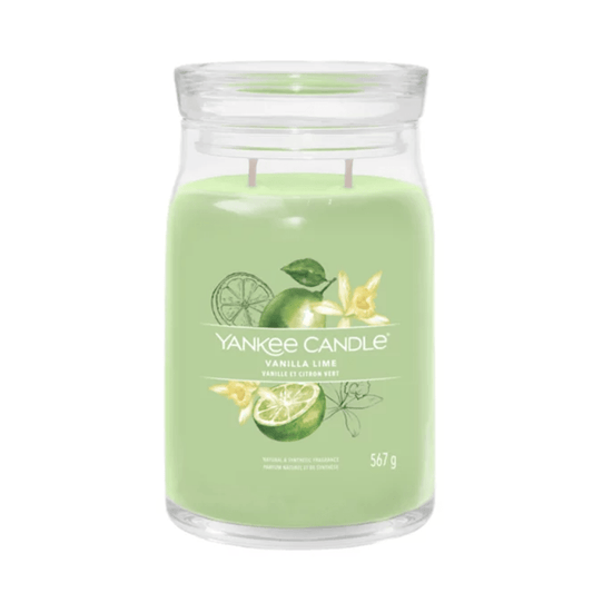 Yankee Candle Vanilla Lime Signature Large Jar Candle - Swanery