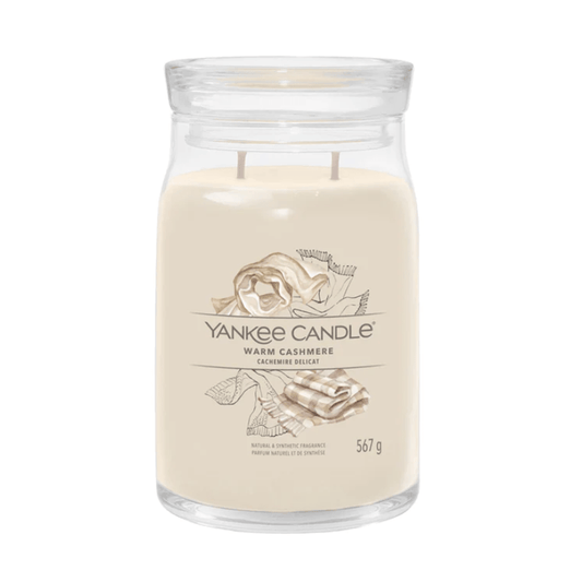 Yankee Candle Warm Cashmere Signature Large Jar Candle - Swanery