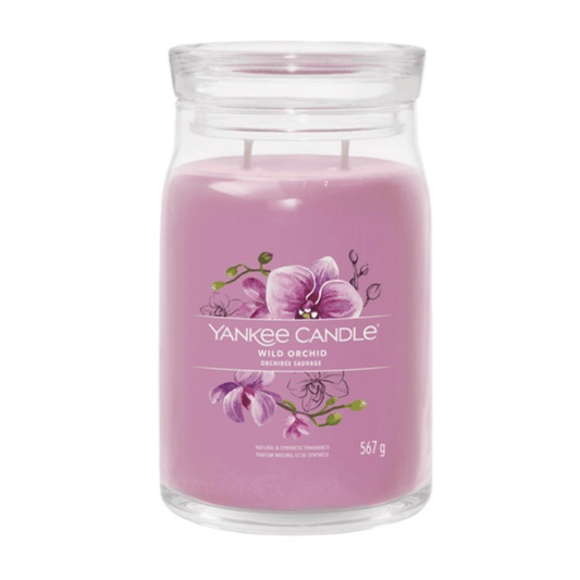 Yankee Candle Wild Orchid Signature Large Jar Candle - Swanery