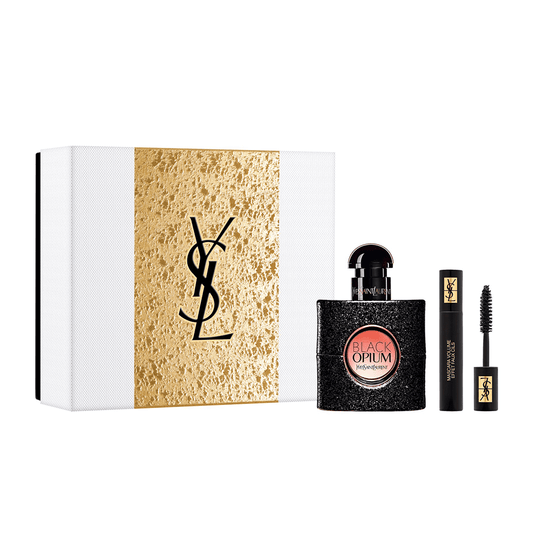 YSL Black Opium Eau de Parfum Women's Gift Set Spray (30ml) with Mini Mascara - Swanery