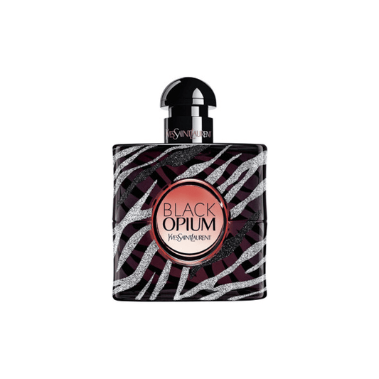 YSL Black Opium Zebra Limited Edition Eau de Parfum Women's Spray (50ml) - Swanery