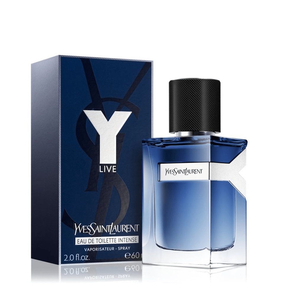 YSL Y Intense Eau de Toilette Men's Aftershave Spray (60ml, 100ml) - Swanery