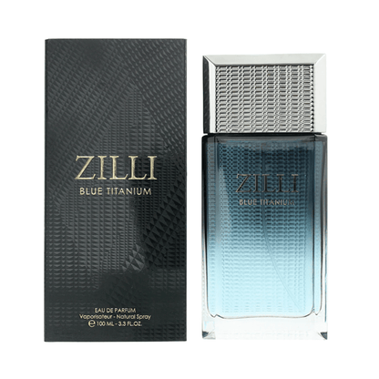 Zilli Blue Titanium Eau de Parfum Men's Aftershave Spray (100ml) - Swanery